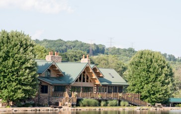 Lake, House, Trees, Reflection, Nature Wallpaper