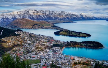 Landscape, 4K, New Zealand, Cityscape, Nature Wallpaper