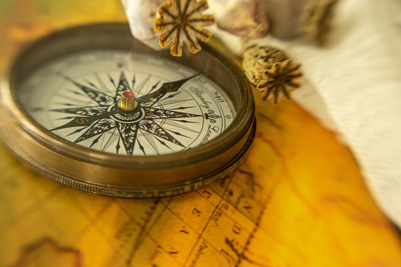 Vintage Compass, Direction, Wind Rose, Technology Wallpaper