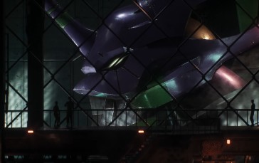 Mecha Fight, Anime, Mechs, Neon Genesis Evangelion Wallpaper