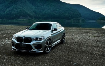 Bmw X4, Luxury Cars, Front View, Mountain, Vehicle Wallpaper