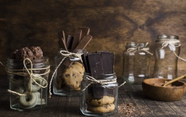 Chocolate, Cookies, Dessert, Sweets, Food Wallpaper