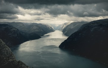 Photography, Norway, Preikestolen, Mountains Wallpaper