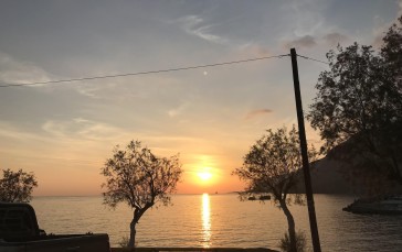 Sunset, Peaceful, Island, Mediterranean Sea Wallpaper