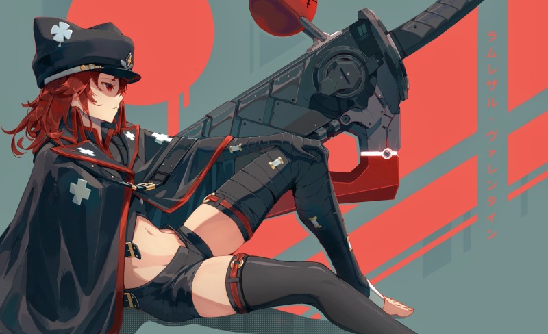 Ramlethal Valentine, Anime Girls, Fighting Games, Guilty Gear Strive Wallpaper