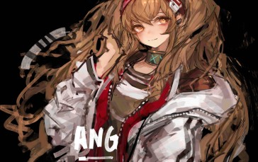 Arknights, Brunette, Angelina(Arknights), Anime Girls Wallpaper