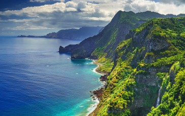 Portugal, Madeira, Nature, Mountains, Coast Wallpaper