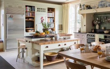 Kitchen, Fruit, Fridge Wallpaper