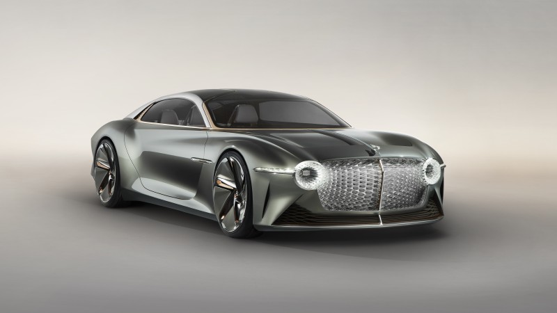 Bentley Exp 100 Gt, Electric Hypercars, Silver, Vehicle Wallpaper