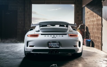 Rear View, Car, Porsche, Licence Plates, Porsche 911, German Cars Wallpaper
