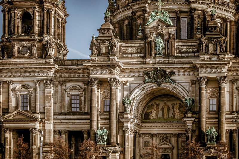 Cathedral, Berlin, Architecture, Sculpture Wallpaper