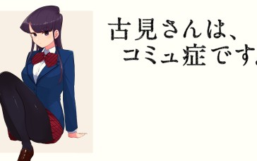 Komi Shouko, Komi-san Wa, Comyushou Desu., Bow Tie, Jacket, Blue Jacket Wallpaper