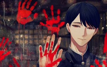 Anime Boy, Pretty, Hands, Anime Wallpaper