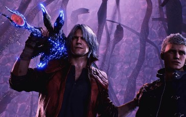 Devil May Cry 5, Nero (Devil May Cry), Dante (Devil May Cry), Video Game Characters, Video Game Boys Wallpaper