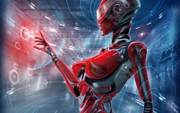 Robot, Science Fiction, Skills, High Tech, Cyborg Wallpaper