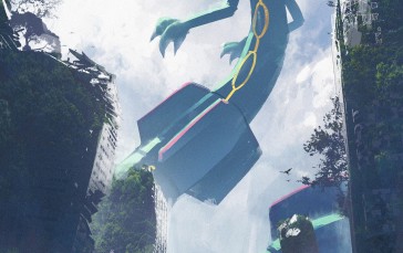 Asteroid (artist), Ruins, Pokémon, Anime Girls Wallpaper