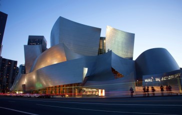 Walt Disney Concert Hall Los Angeles, Architecture, Building, City Wallpaper