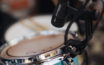 Drum Kit, Close-up, Music, Instruments, Technology Wallpaper