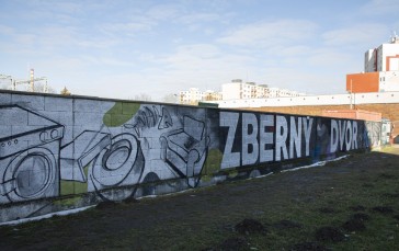 Wall, Graffiti, Urban, Block of Flats Wallpaper