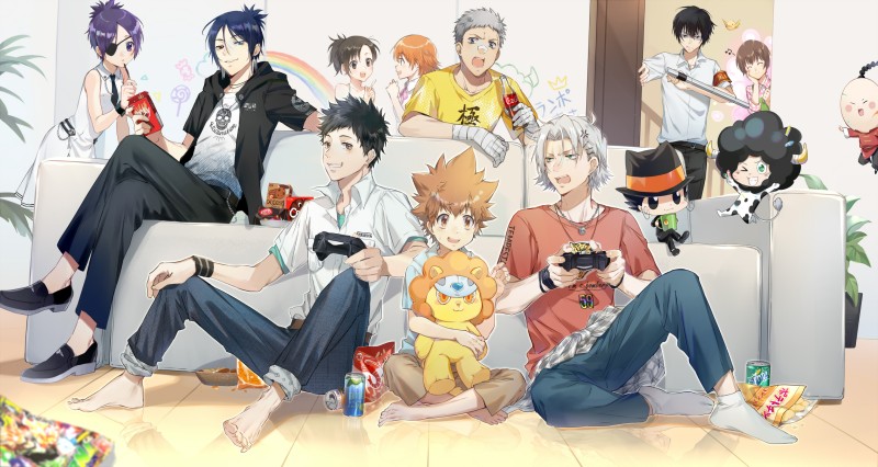Katekyō Hitman Reborn, Anime, Anime Boys, Anime Girls Wallpaper
