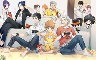 Katekyō Hitman Reborn, Anime, Anime Boys, Anime Girls Wallpaper