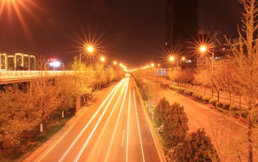 Taiyuan, Night, China, Lights Wallpaper