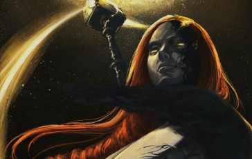 Elden Ring, Radagon Of The Golden Order, Red Hair, Anime Wallpaper