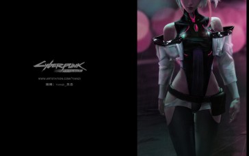 Cyberpunk: Edgerunners, Cyberpunk 2077, Anime, Anime Girls Wallpaper