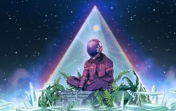 Christian Benavides, Digital Art, Fantasy Art, Pyramid Wallpaper