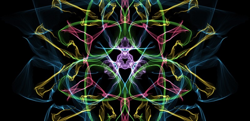Symmetry, Silk Effect Wallpaper
