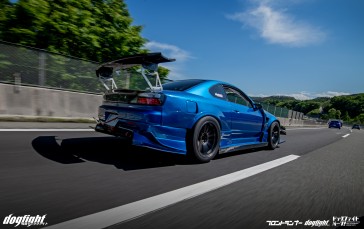 Japanese Cars, Sports Car, Blue Cars, Nissan Silvia S15, Bodykit Wallpaper