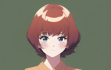 Anime Girls, Novel Ai, Anime, Face Wallpaper
