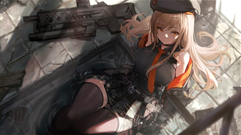 Anime, Anime Girls, Nikke: The Goddess of Victory, Gun Wallpaper