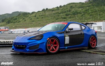 Japanese Cars, Sports Car, Race Cars, Rain, Blue Cars Wallpaper