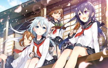 Anime, Anime Girls, Hibiki (KanColle), Kantai Collection Wallpaper