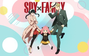 Spy X Family, Anya Forger, Loid Forger, Yor Forger Wallpaper