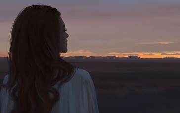 Atmosphere, Sunset, Sunrise, Concept Art Wallpaper