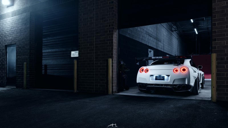 Car, Nissan GT-R, Licence Plates, Taillights Wallpaper