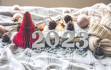 New Year, 2023 (year), Holiday Wallpaper