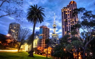 Trey Ratcliff, Photography, 4K, New Zealand, Cityscape, Building Wallpaper