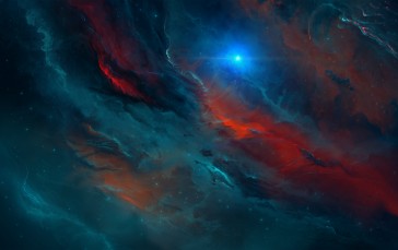 Nebula, Starkiteckt, Universe, Stars, Galaxy Wallpaper