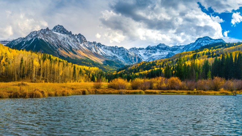 Nature, Landscape, Mountains, Lake Wallpaper