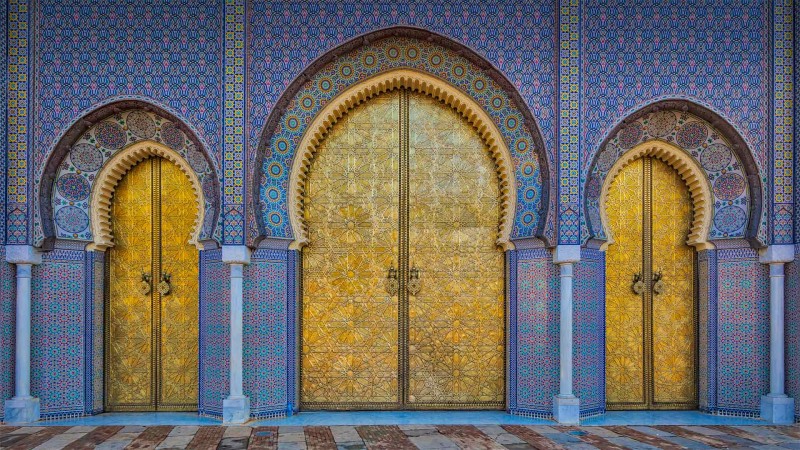 Islamic Architecture, Architecture, Door, Pattern, Ornamented Wallpaper