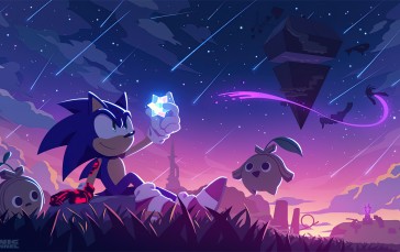 Sonic, Sega, PC Gaming, Sonic Frontiers, Video Game Art, Sonic the Hedgehog Wallpaper