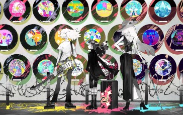 MuseDash, Music, Anime Girls, Colorful, Vinyl Wallpaper