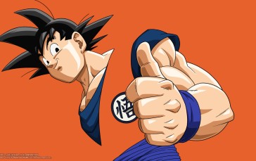 Dragon Ball, Son Goku, Anime Boys, Minimalism Wallpaper