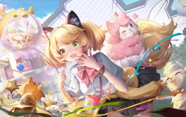 Games Posters, Anime, Anime Girls, Fox Girl Wallpaper