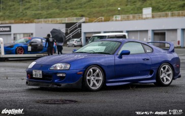 Japanese Cars, Sports Car, Race Cars, Rain, Toyota Supra A80 Wallpaper