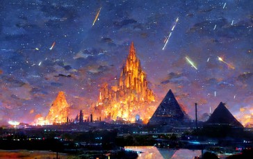 Science Fiction, City, Prospero, Bullet Wallpaper
