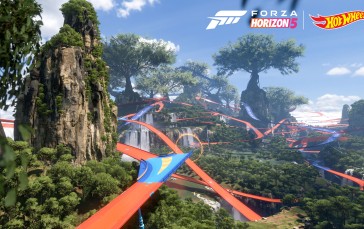 Forza Horizon 5, Hot Wheels, Video Games, Watermarked, Race Tracks Wallpaper